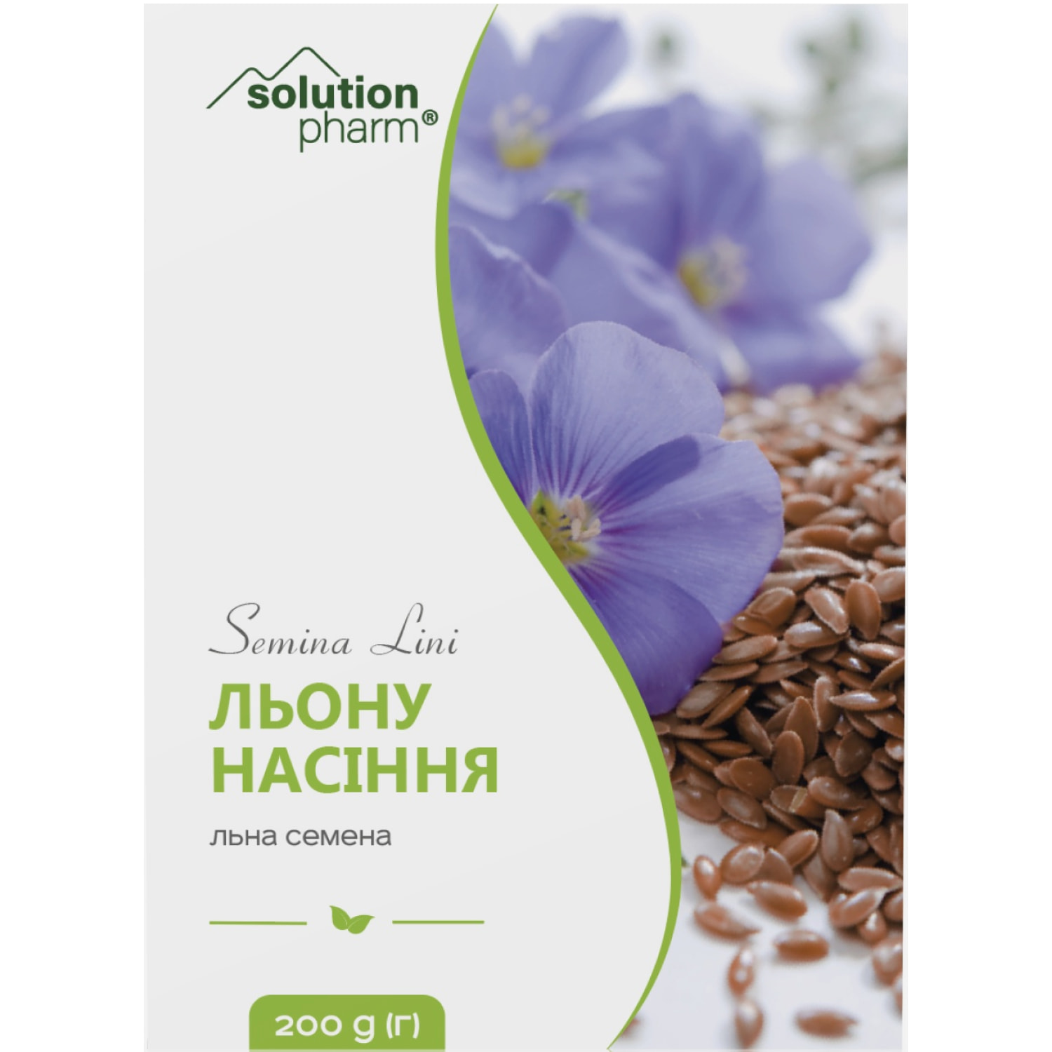 Льна семя пачка 200 г Solution Pharm (4823119501451) Виола (Украина) -  инструкция, купить по низкой цене в Украине | Аналоги, отзывы - МИС Аптека  9-1-1