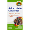 Вітаміни SUNLIFE (Санлайф) A-Z + Lutein Completten з лютеїном каплети 60 шт