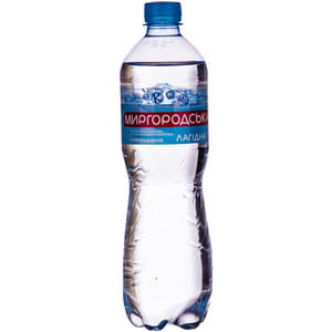 Вода минеральная Миргородская Лагидная слабогазированная 0,75 л