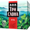 Чай трав'яний ТРИ СЛОНА М'ята в фільтр-пакетах по 1,4 г без нитки упаковка 30 шт