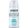 Дезодорант спрей AGRADO (Аградо) Pure Trendy для жінок 150 мл
