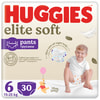 Підгузки-трусики для дітей HUGGIES (Хагіс) Pants (Пентс) 6 Elite Soft Mega від 15 до 25 кг 30 шт
