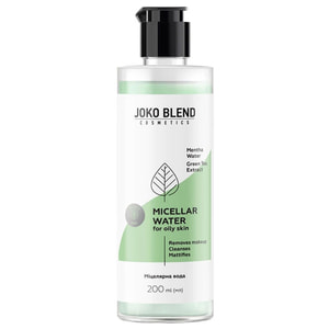 Вода міцелярна JOKO BLEND (Джоко Бленд) з зеленим чаєм для жирної шкіри 200 мл