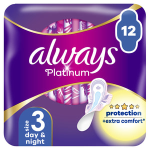 Прокладки гігієнічні жіночі ALWAYS (Олвейс) Ultra Platinum Day&Night Duo (ультра платинум дей найт дуо) ароматизовані 12 шт