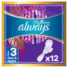 Прокладки гигиенические женские ALWAYS (Олвейс) Ultra Platinum Day&Night Duo (ультра платинум дэй найт дуо) ароматизированные 12 шт