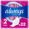 Прокладки гігієнічні жіночі ALWAYS (Олвейс) Ultra Super Quatro (Ультра супер кватро) ультратонкі ароматизовані 32 шт