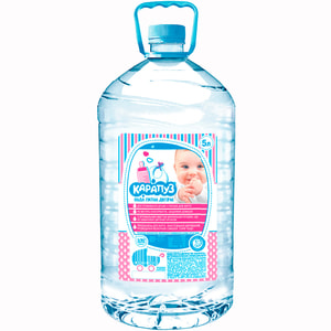 Вода питьевая КАРАПУЗ для приготовления детского питания 5 л
