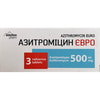 Азитроміцин Євро табл. в/о 500мг №3 Solution Pharm