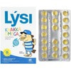 Омега-3 (рыбий жир) LYSI (Лиси) с витамином D для детей капсулы жевательные с фруктовым вкусом упаковка 60 шт