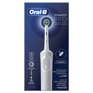 Зубная щетка электрическая ORAL-B (Орал-би) Vitality (Виталити) D103.413.3 Protect clean тип 3708 цвет White