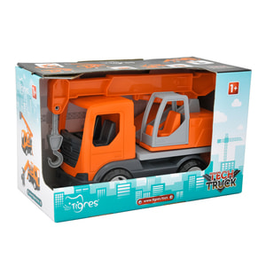 Іграшка авто WADER (Вадер) 39890 Tech Truck кран в коробці