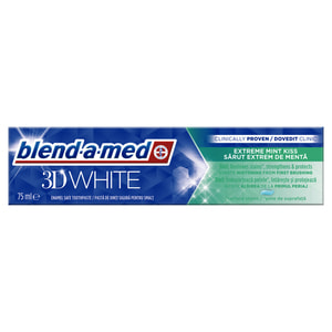 Зубна паста BLEND-A-MED (Блендамед) 3D White Екстримальний М'ятний поцілунок 75 мл