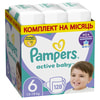 Подгузники для детей PAMPERS Active Baby (Памперс Актив Бэби) 6 от 13 до 18 кг 128 шт