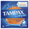Тампоны женские TAMPAX (Тампакс) Compak (Компакт) Super Plus Duo (Супер Плюс Дуо) с аппликатором 16 шт