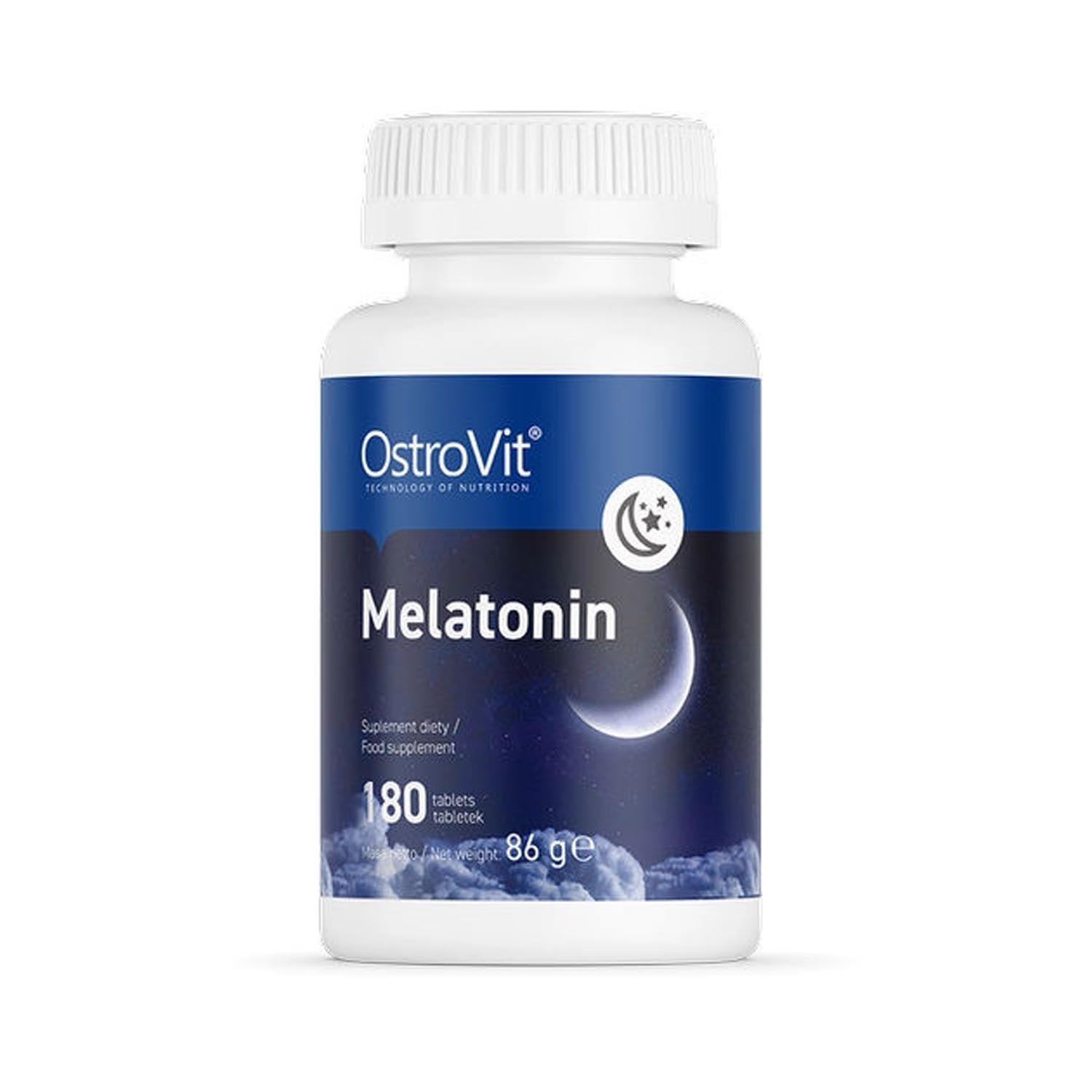 Мелатонин витамины и минералы OSTROVIT (Островит) Melatonin в таблетках  упаковка 180 шт (5902232617849) Ostrovit (США) - Наличие в 1654 аптеках в  Украине - МИС Аптека 9-1-1