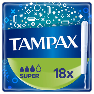 Тампони жіночі TAMPAX (Тампакс) Compak (Компакт) Super (Супер) з аплікатором 18 шт