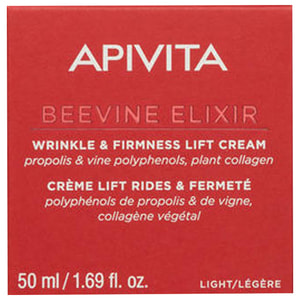 Крем-лифтинг для лица APIVITA (Апивита) BEELINE ELIXIR для повышения упругости против морщин легкой текстуры 50 мл