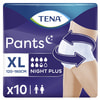 Подгузники-трусы для взрослых TENA (Тена) Pants Plus Night (Пентс плюс найт) размер XL 10 шт