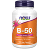 Вітамін В-50 NOW (Нау) сприяють виробленню енергії, підтримують метаболізм та нервову систему капсули флакон 100 шт