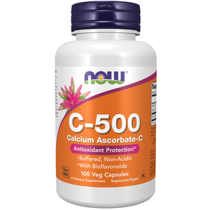 Вітамін С-500 аскорбат кальцію-С антиоксидантний комплекс капсули флакон 100 шт