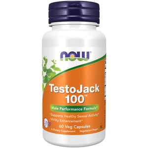 Тесто Джек NOW (Нау) Testo Jack капсулы для репродуктивной функции мужчин флакон 60 шт