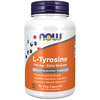 Тирозин NOW (Нау) Tyrosine 750 mg аминокислота которая участвует в липидном обмене, регулирует аппетит капсулы по 750 мг упаковка 90 шт