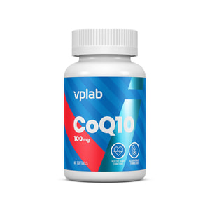 Коензим Q10 (CoQ10) VPLAB (ВПЛаб) UltraVit (Ультравит) капсулы поддерживают оптимальное здоровье по 100 мг 60 шт