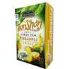 Чай зеленый TIEN SHAN (Тянь шань) с ананасом ароматизированный в фильтр-пакетах по 2 г упаковка 20 шт