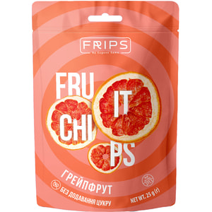 Чипсы фруктовые FRIPS (Фрипс) из грейпфрута 25 г