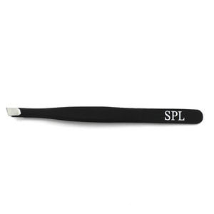 Пинцет SPL (СПЛ) артикул SPL 9060 профессиональный скошенный 1 шт