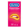 Презервативи DUREX (Дюрекс) Pleasuremax з ребрами та крапками 12 шт