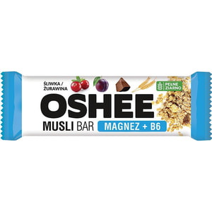 Батончик-мюсли витаминный OSHEE (Оше) Vitamin Musli Bar Plum Cranberry слива и клюква 40 г