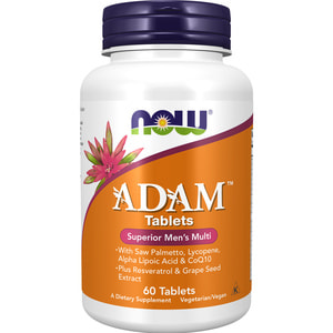 Мультивітаміни для чоловіків NOW (Нау) ADAM Men's (Адам Менс) таблетки флакон 60 шт