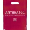 Пакет Эко-сумка 911 с донным расширением размер 23,5 см x 28 см бордовая 1 шт