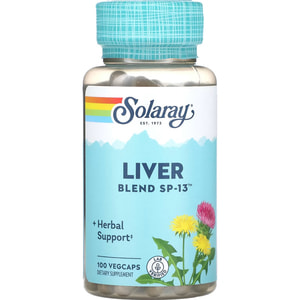 Комплекс для печени SOLARAY (Солорай) Liver Blend SP-13 капсулы флакон 100 шт