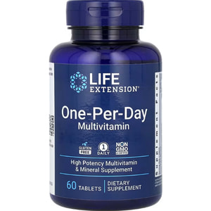 Мультивітаміни Одна на день LIFE EXTENSION (Лайф Екстеншн) One-per-day. Multivitamin в таблетках флакон 60 шт