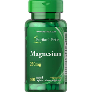 Магній PURITAN'S PRIDE (Пурітанс Прайд) Magnesium капсули 250 мг флакон 100 шт