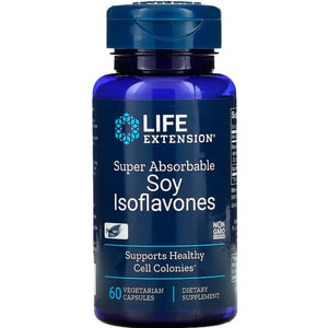 Ізофлавони сої LIFE EXTENSION (Лайф Екстеншн) Soy Isoflavones капсули що розсмоктуються 60 шт