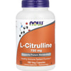 Цитруллин NOW (Нау) L-Citrulline 750 мг капсулы флакон 180 шт