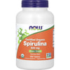 Спіруліна сертифікована органічна NOW (Нау) Spirulina 500 mg додаткове джерело біологічно активних речовин таблетки флакон 500 шт