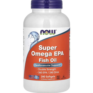 Омега Супер NOW (Нау) Super Omega EPA 360 ЕПК /240 ДГКкапсулы желатиновые флакон 240 шт