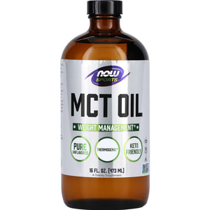 Олія МСТ NOW (Нау) MCT Oil Sports без вкуса 473 мл