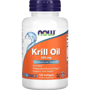 Масло криля Neptune NOW (Нау) Krill Oil 500 мг капсули флакон 120 шт