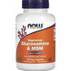 Глюкозамин и MSM NOW (Нау) Glucosamine капсулы для хрящевых тканей суставов флакон 120 шт