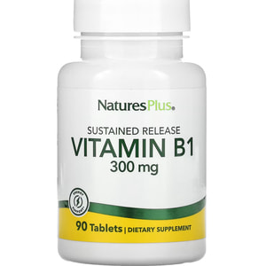 Вітамін B1 Тіамін NATURES PLUS (Натурес плюс) Vitamin B1 300 мг таблетки флакон 90 шт