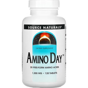 Аміно день SOURCE NATURALS (Сорс Нейчералс) Amino Day 1000 мг таблетки флакон 120 шт