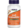 Пробиотик NOW (Нау) Acidophilus 4x6 для поддержания здоровой кишечной флоры капсулы флакон 120 шт