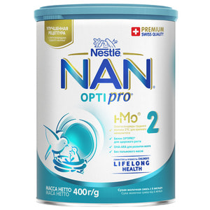 Суміш молочна дитяча NESTLE (Нестле) Нан 2 Premium Optipro (Преміум Оптіпро) з 6 місяців 400 г