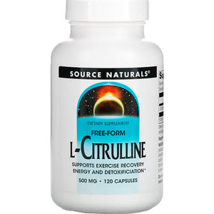 L-цитрулін SOURCE NATURALS (Сорс Нейчералс) L-Citrulline 500 мг капсули 120 шт