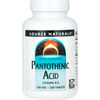 Пантотеновая кислота SOURCE NATURALS (Сорс Нейчералс) Pantothenic Acid 100 мг таблетки флакон 250 шт